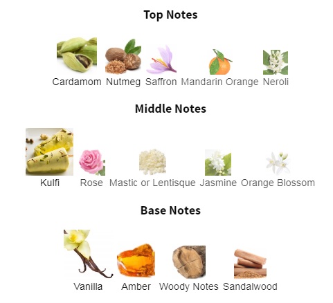 هرم بویایی عطر Tom Ford Noir Extreme for Men EDP