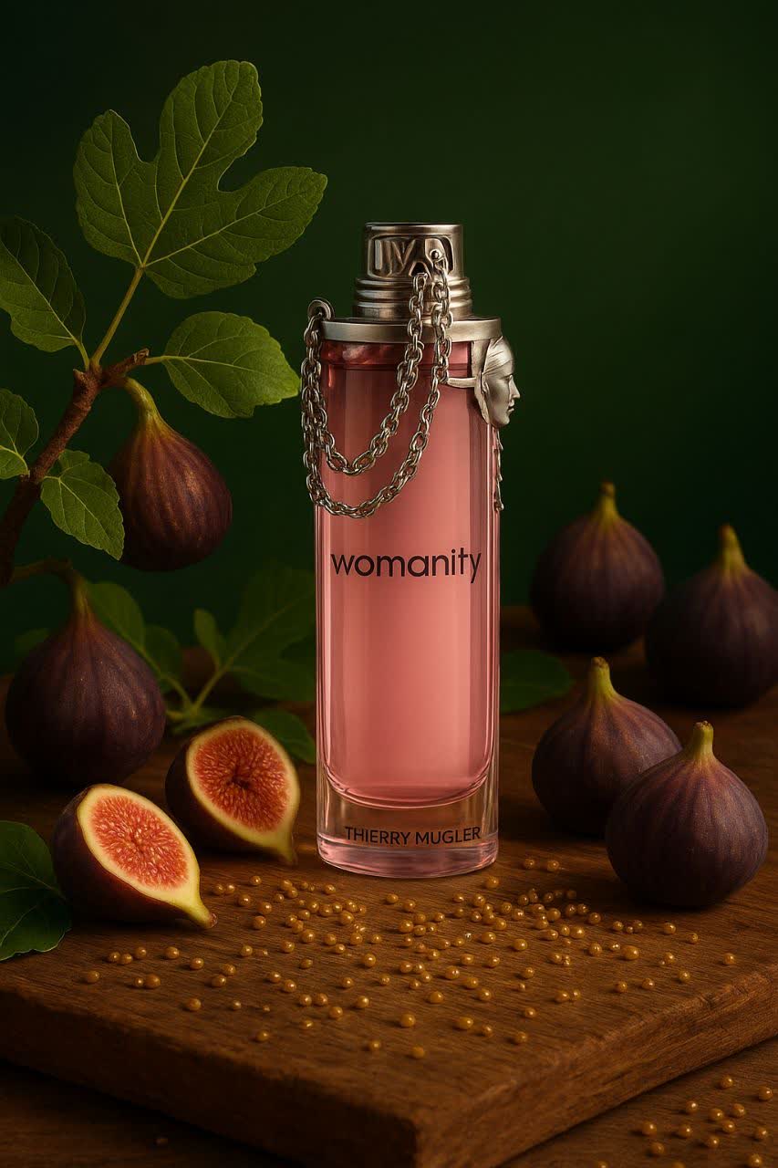 تصویر عطر تیری موگلر وومنیتی Thierry Mugler Womanity EDP ساخته شده با AI