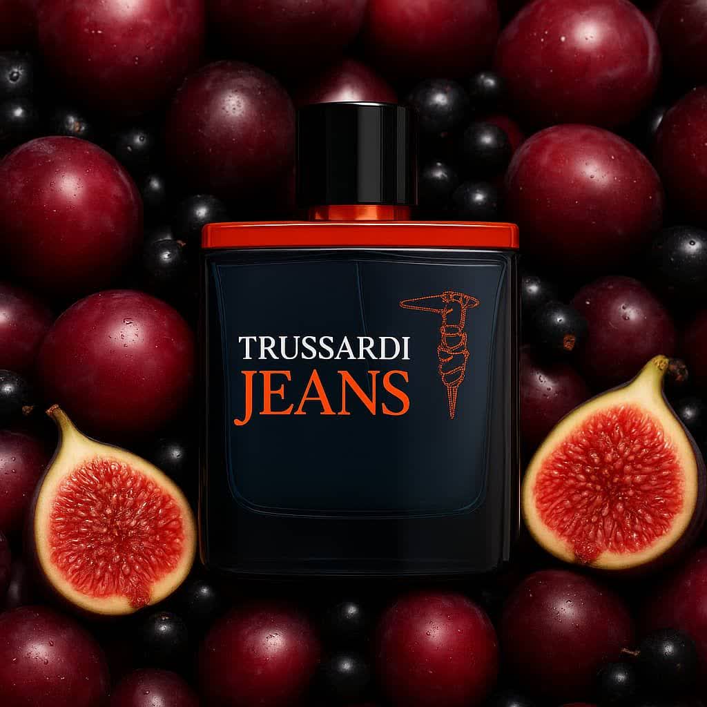 تصویر ساخته شده عطر ادکلن تروساردی جینز ادوتویلت مردانه Trussardi Jeans for Men EDT توسط AI