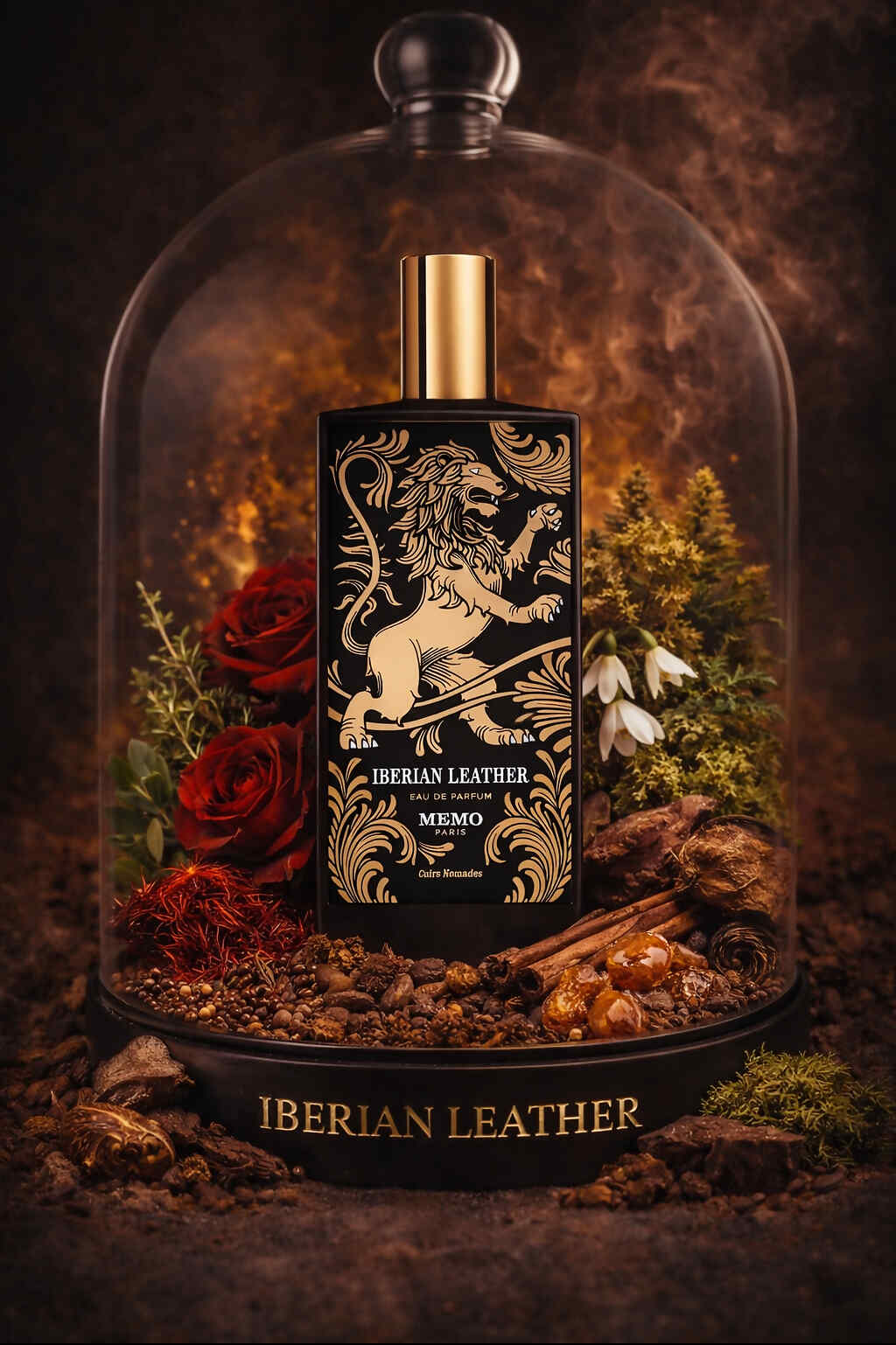 تصویر و وایب عطر ادکلن ممو پاریس ایبرین لدر (چرم ایبری) ادوپرفیوم مردانه-زنانه Memo Paris Iberian Leather Unisex EDP