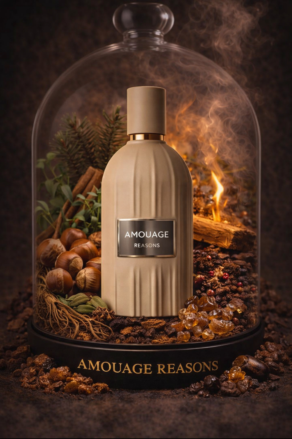 تصویر AI عطر ادکلن آمواج ریزنز ادوپرفیوم مردانه-زنانه Amouage Reasons Unisex EDP