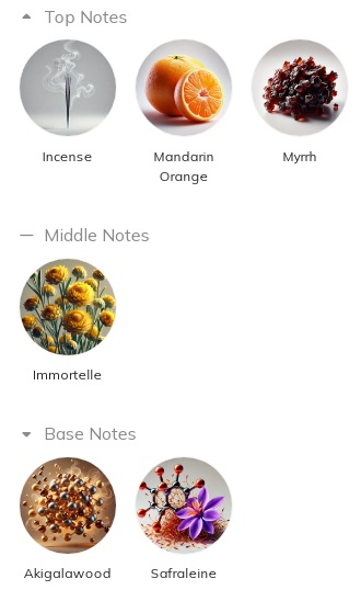 هرم بویایی عطر ادکلن مارک آنتونی بارووا گانیمید اکستریت اکستریت د پارفوم مردانه-زنانه Marc-Antoine Barrois Ganymede Extrait Unisex Extrait de Parfum