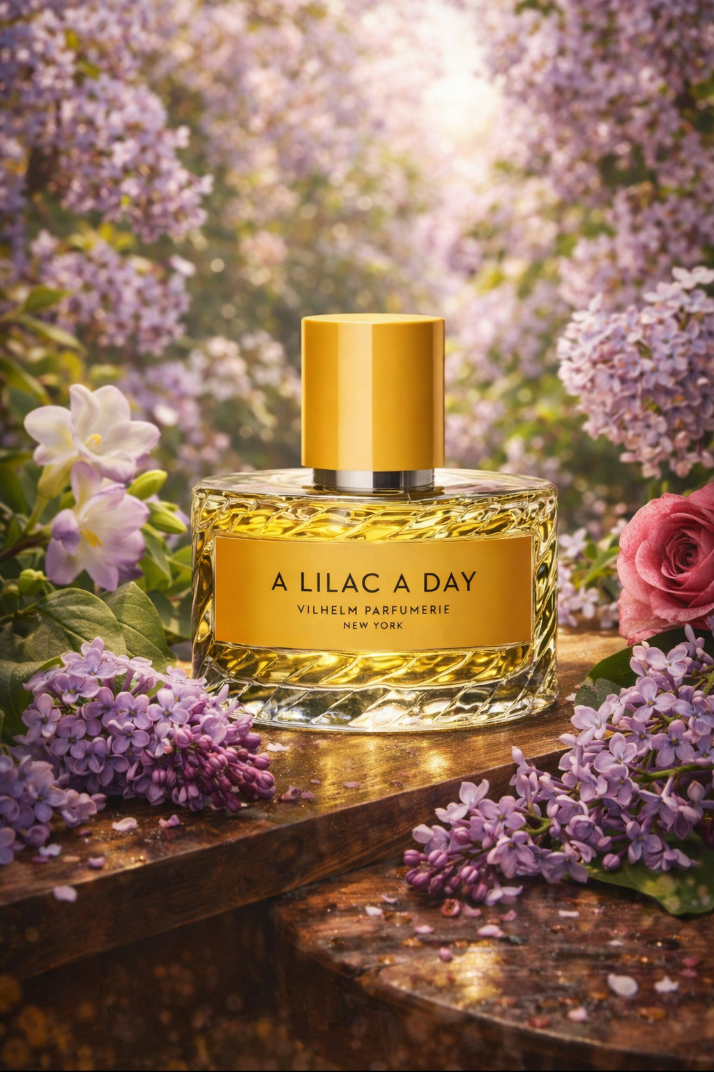 تصویر AI و وایب عطر ادکلن ویلهلم پارفومری ا لیلاک ا دی ادوپرفیوم زنانه Vilhelm Parfumerie A Lilac a Day for Women EDP
