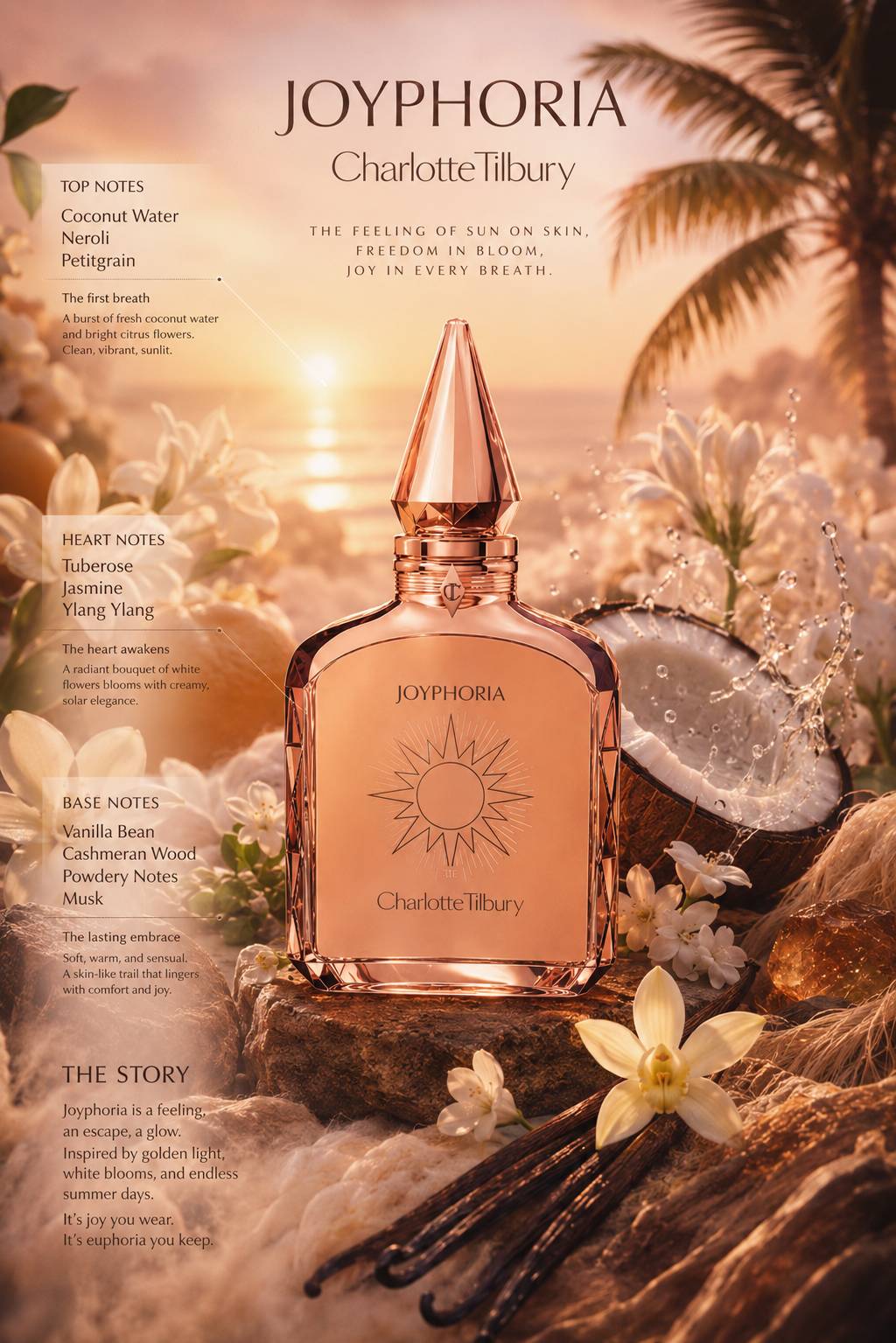 عطر ادکلن شارلوت تیلبری جویفوریا ادوپرفیوم مردانه-زنانه Charlotte Tilbury Joyphoria Unisex EDP